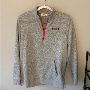 Quarter zip pullover